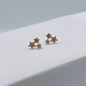 Aretes estrellas