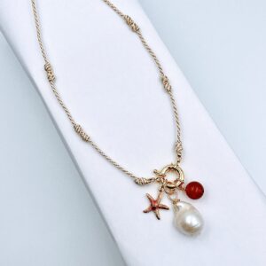 Collar perla de mar